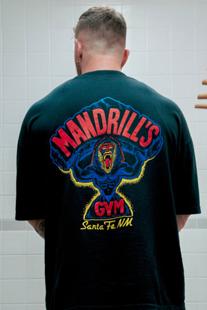 MANDRILL'S GYM BLACK TEE