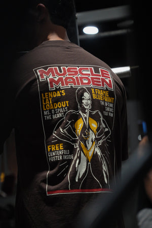 MUSCLE MAIDEN OVERSIZED TEE