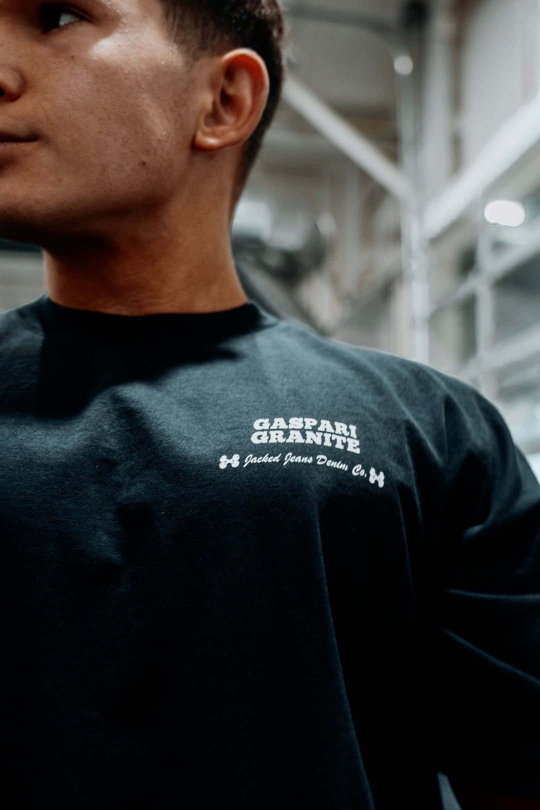 GASPARI GRANITE OVERSIZED TEE
