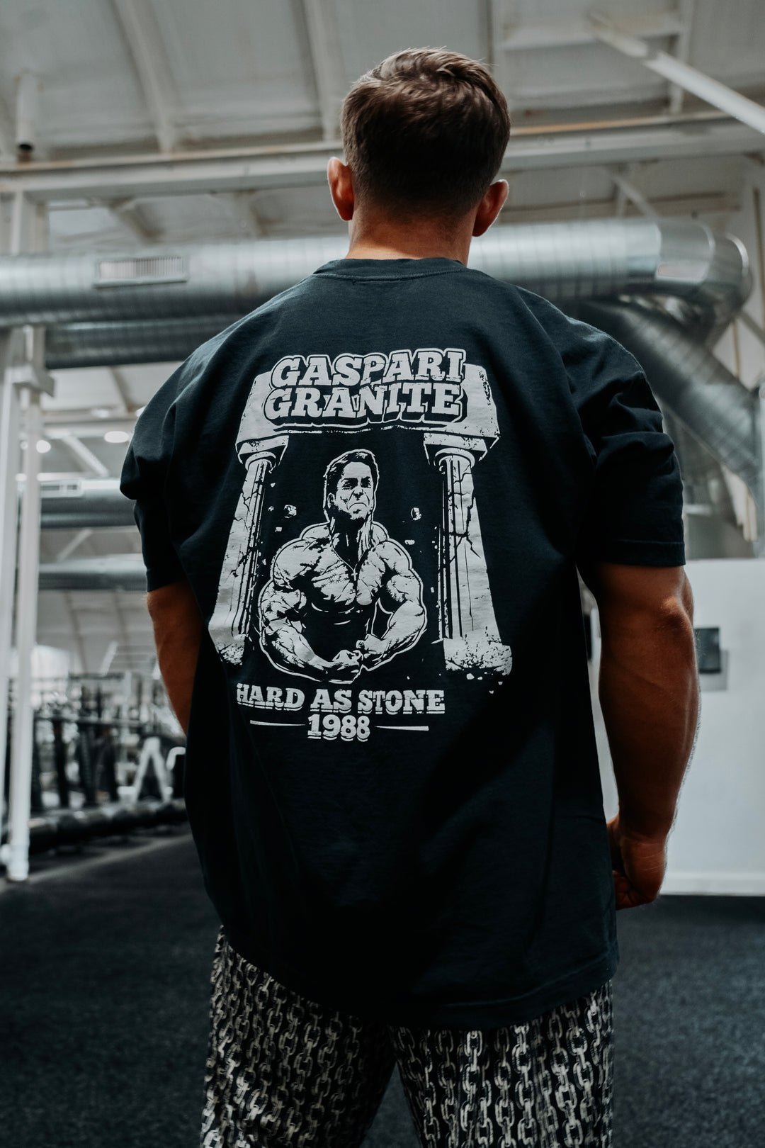 GASPARI GRANITE OVERSIZED TEE