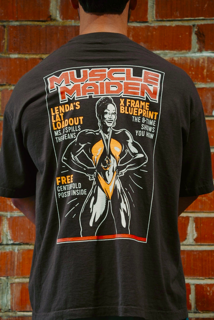 MUSCLE MAIDEN OVERSIZED TEE