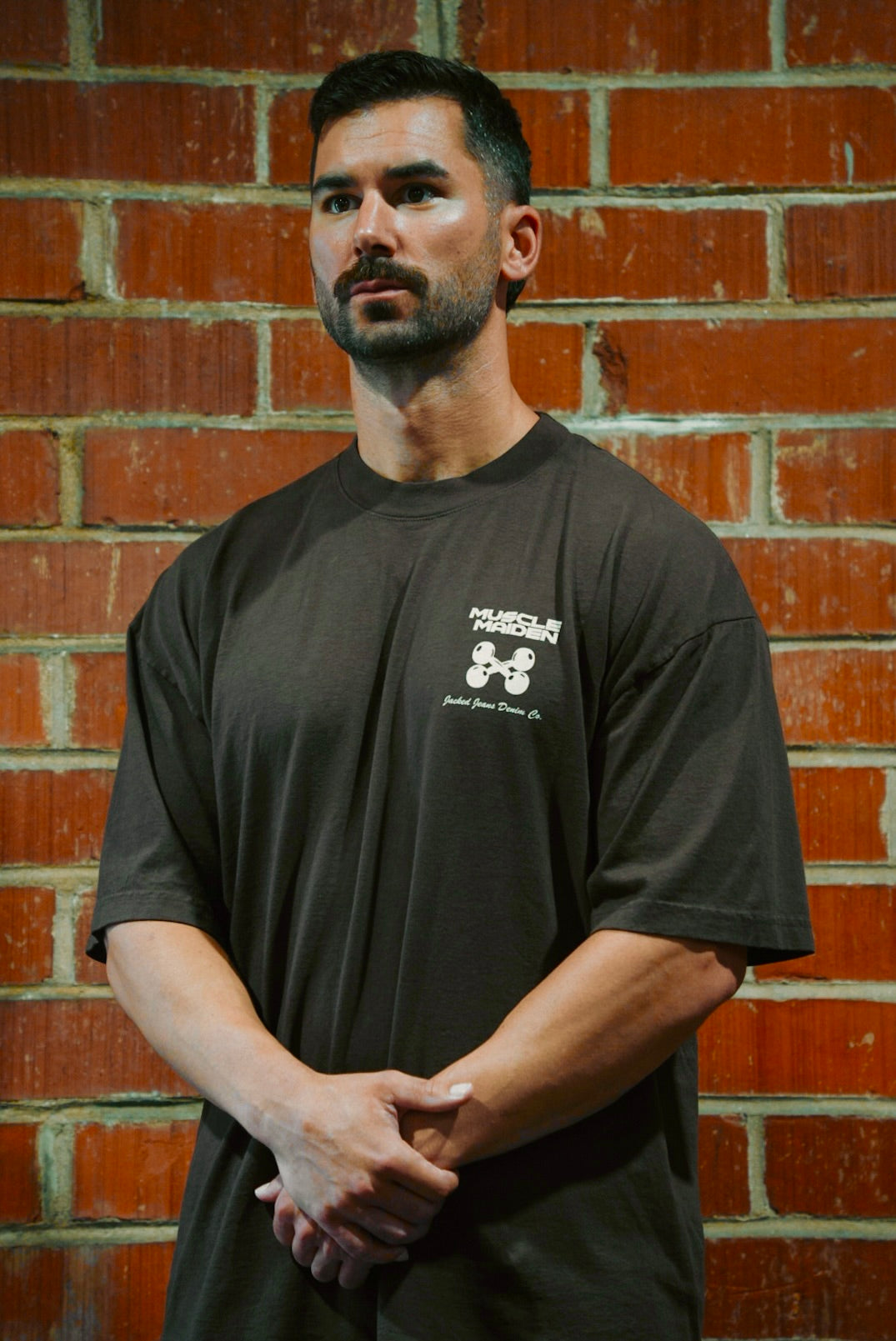 MUSCLE MAIDEN OVERSIZED TEE