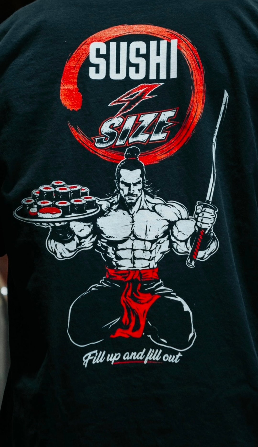 SUSHI 4 SIZE OVERSIZED TEE