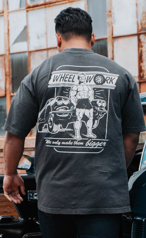 WHEEL WORK OVERSIZED TEE