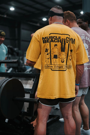 MUSCLE BEACH GYM OVERSIZED TEE