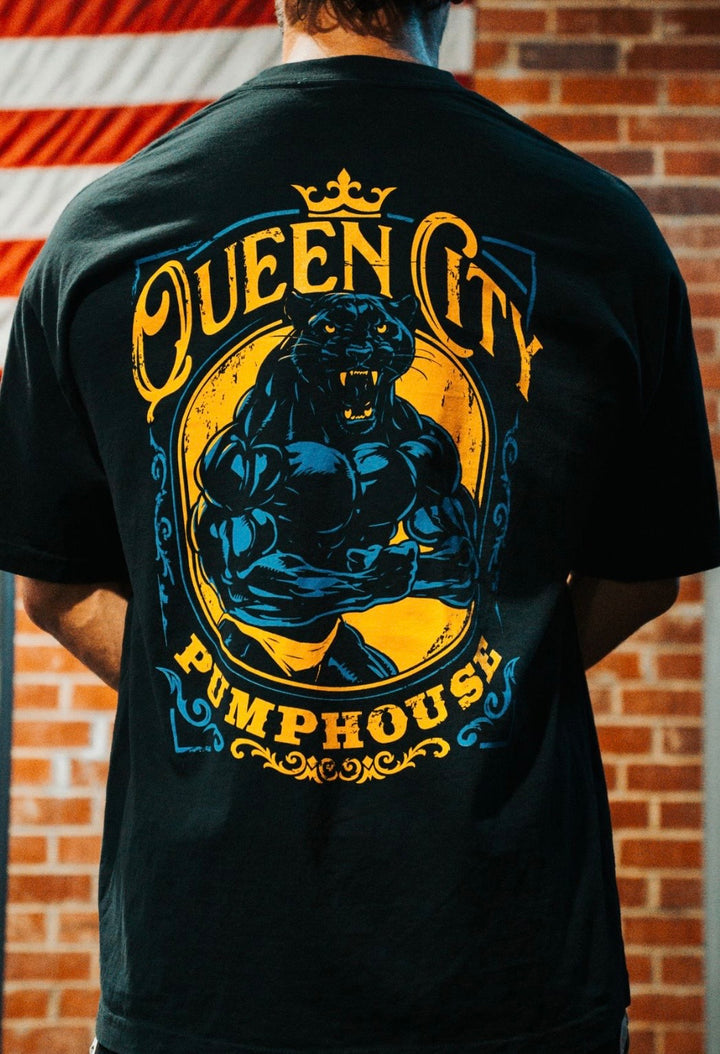 QC PUMPHOUSE (BLACK) OVERSIZED TEE