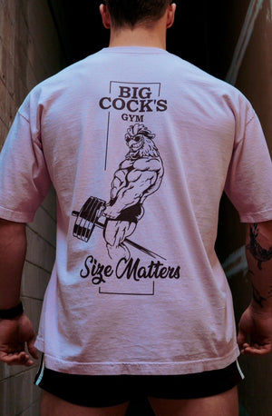 BIG COCK'S GYM OVERSIZED TEE