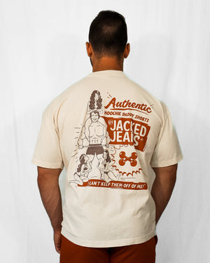 HOOCHIE DADDY CREAM OVERSIZED TEE