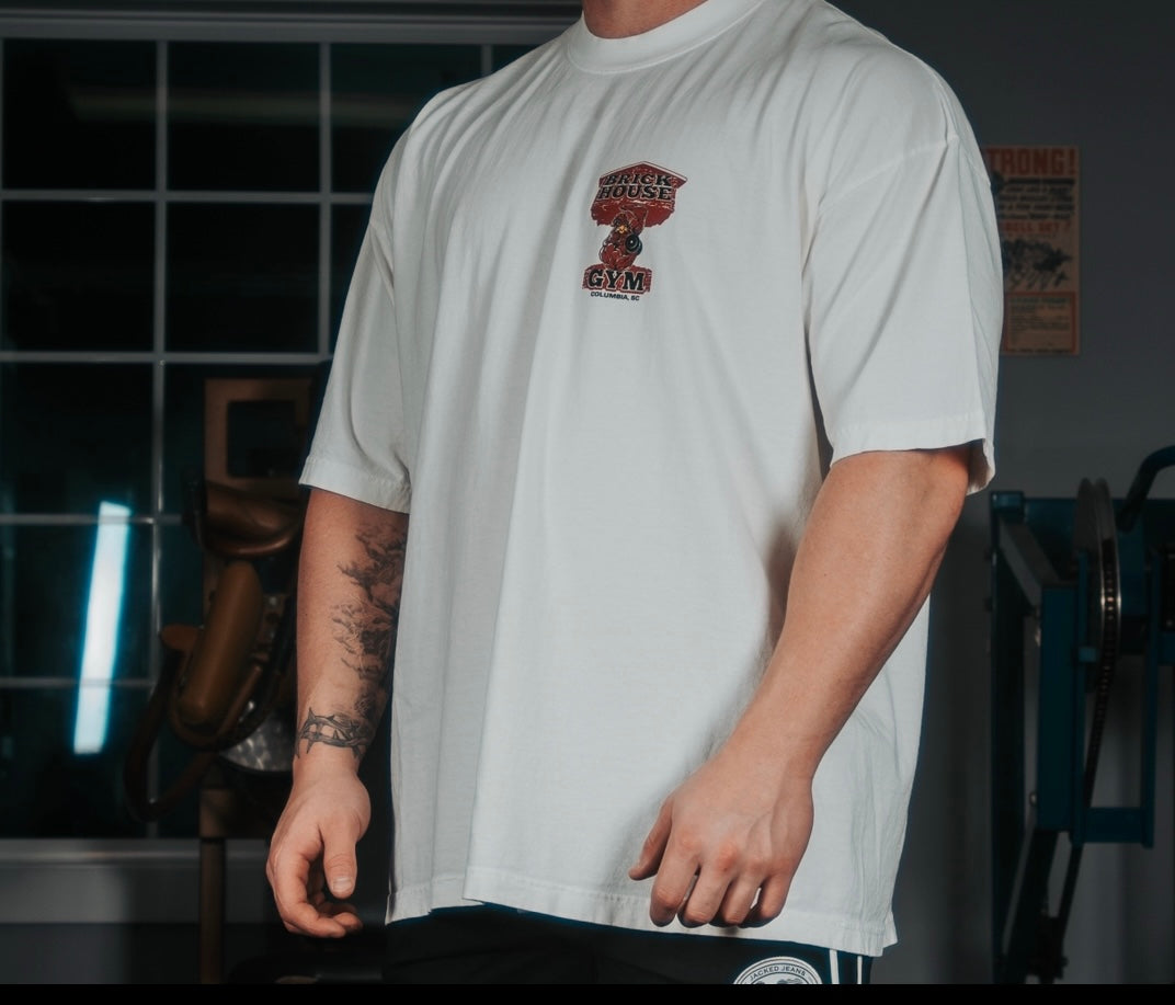 BRICKHOUSE GYM OFF WHITE