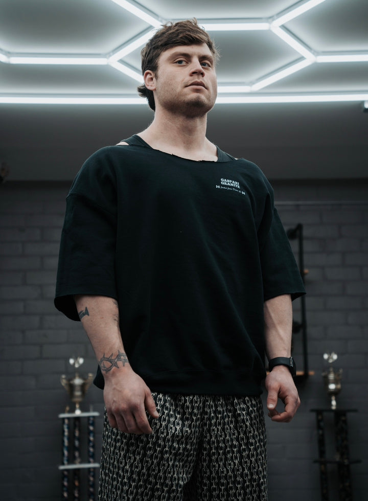 GASPARI GRANITE RAGTOP SWEATSHIRT (OVERSIZED)