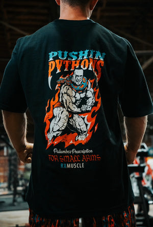 PUSHIN PYTHONS OVERSIZED TEE