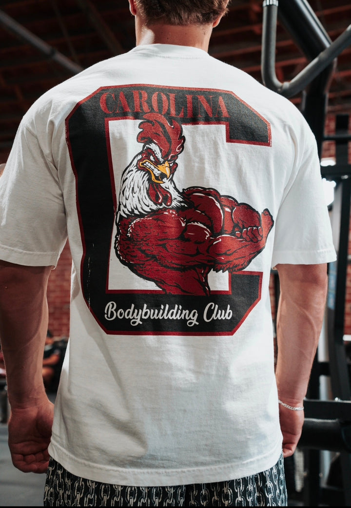 GAMECOCK BODYBUILDING CLUB OVERSIZED TEE