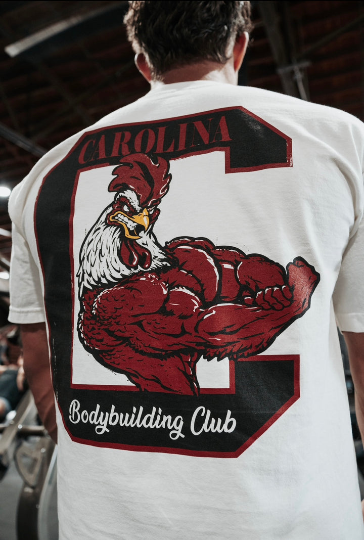 GAMECOCK BODYBUILDING CLUB OVERSIZED TEE