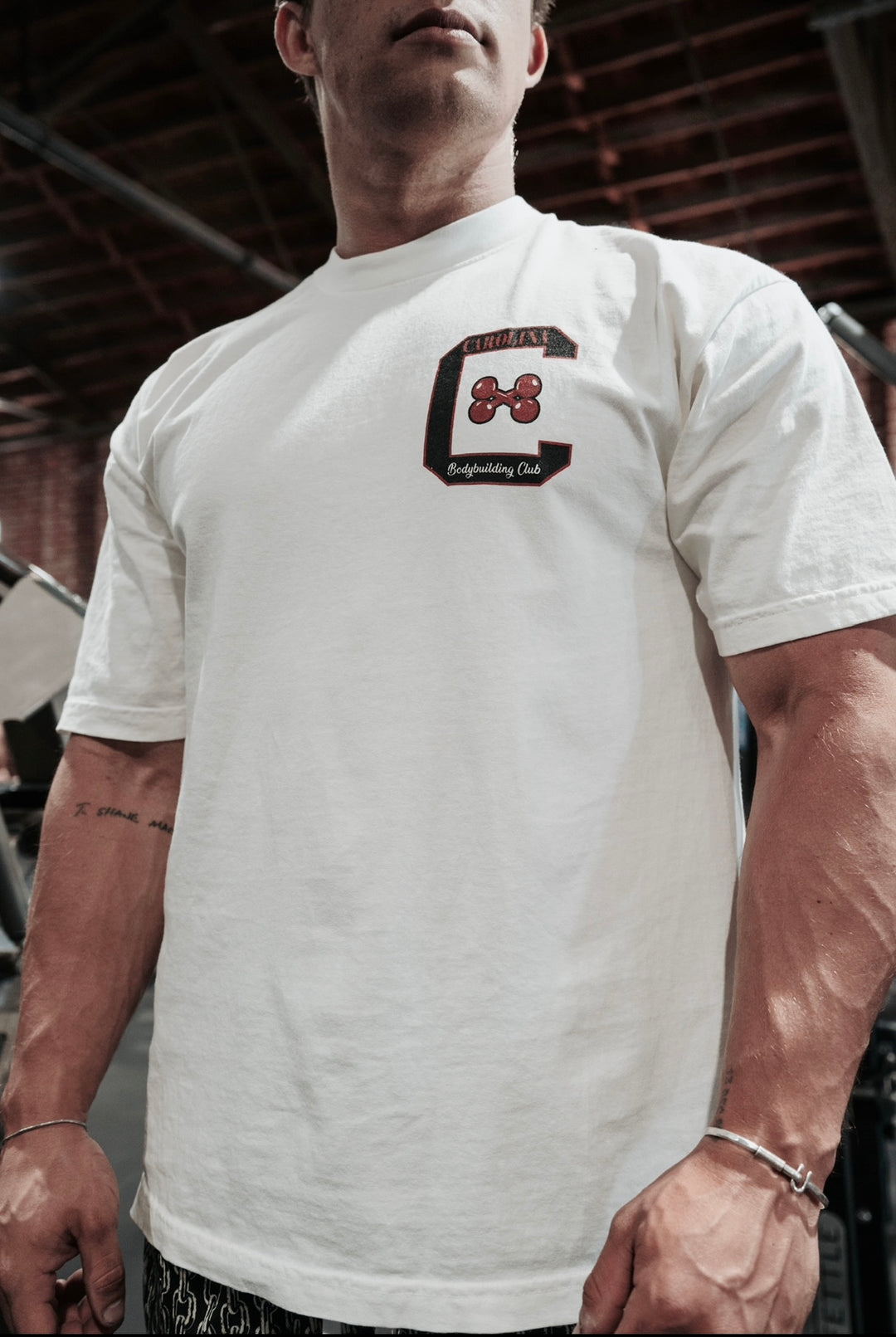 GAMECOCK BODYBUILDING CLUB OVERSIZED TEE