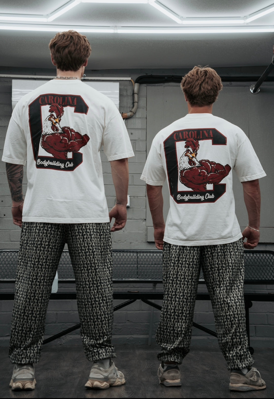 GAMECOCK BODYBUILDING CLUB OVERSIZED TEE