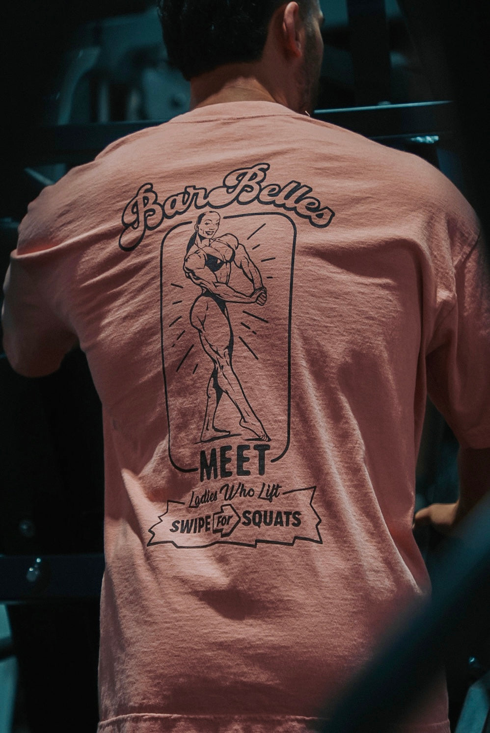 BARBELLES OVERSIZED TEE