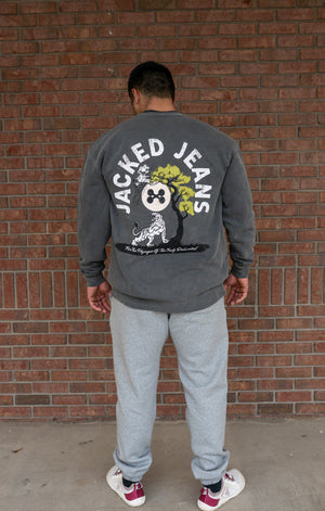 TIGER OVERSIZED CREWNECK