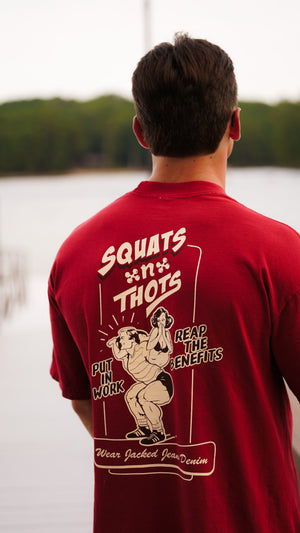 SQUATS N THOTS TEE