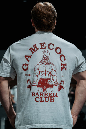 GAMECOCK BARBELL CLUB OVERSIZED TEE