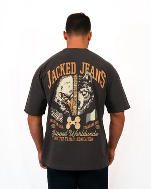 OVERSIZED WOLF/EAGLE TEE